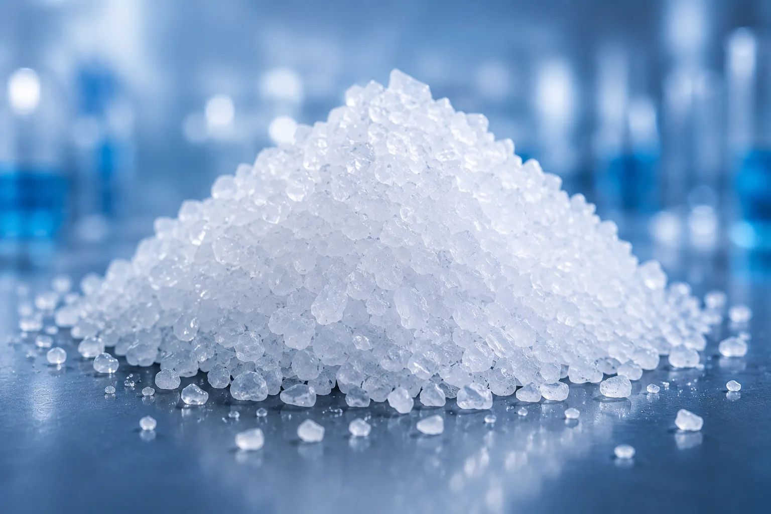 Crystalline specialty chemical material